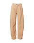 UNITED COLORS OF BENETTON Pantaloni cu cute bej - Pled.ro