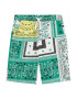 UNITED COLORS OF BENETTON Pantaloni galben deschis / verde jad / negru / alb - Pled.ro