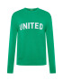 UNITED COLORS OF BENETTON Pulover verde deschis / alb - Pled.ro