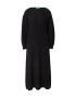 UNITED COLORS OF BENETTON Rochie tricotat negru - Pled.ro