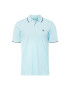 UNITED COLORS OF BENETTON Tricou bleumarin / albastru pastel / alb - Pled.ro