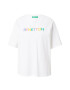 UNITED COLORS OF BENETTON Tricou mai multe culori / alb - Pled.ro