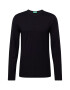 UNITED COLORS OF BENETTON Tricou negru - Pled.ro