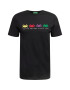 UNITED COLORS OF BENETTON Tricou negru - Pled.ro