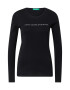 UNITED COLORS OF BENETTON Tricou negru / alb - Pled.ro