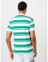 UNITED COLORS OF BENETTON Tricou verde / alb - Pled.ro