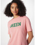 UNITED COLORS OF BENETTON Tricou verde / roz - Pled.ro