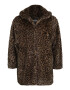 Urban Classics Geacă de primăvară-toamnă 'Leo Teddy Coat' oliv - Pled.ro