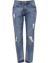 Urban Classics Jeans 'Boyfriend' albastru denim - Pled.ro