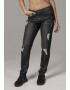 Urban Classics Jeans 'Boyfriend' negru - Pled.ro