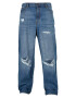 Urban Classics Jeans 'Distressed 90‘s' albastru denim - Pled.ro