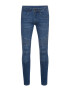 Urban Classics Jeans 'Slim Fit Biker' albastru denim - Pled.ro