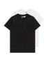 Urban Classics Kids Tricou negru / alb murdar - Pled.ro