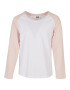 Urban Classics Tricou roz deschis / alb - Pled.ro