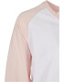 Urban Classics Tricou roz deschis / alb - Pled.ro