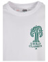 Urban Classics Kids Tricou verde / alb - Pled.ro