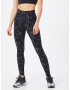 Urban Classics Leggings albastru fumuriu / negru / alb - Pled.ro