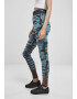 Urban Classics Leggings azuriu / maro închis / verde deschis / negru - Pled.ro