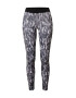 Urban Classics Leggings gri închis / alb - Pled.ro