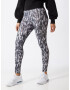 Urban Classics Leggings gri închis / alb - Pled.ro