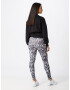 Urban Classics Leggings gri închis / alb - Pled.ro