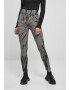 Urban Classics Leggings gri / negru - Pled.ro