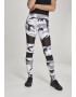 Urban Classics Leggings gri / negru / alb - Pled.ro