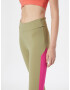 Urban Classics Leggings kaki / roz neon - Pled.ro