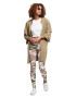 Urban Classics Leggings kaki / verde închis / roz / alb - Pled.ro