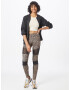 Urban Classics Leggings maro deschis / negru - Pled.ro