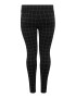 Urban Classics Leggings negru / alb - Pled.ro