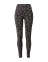 Urban Classics Leggings negru / alb - Pled.ro