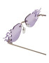 Urban Classics Ochelari de soare 'Flame' mov pastel / argintiu - Pled.ro