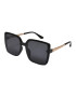 Urban Classics Ochelari de soare 'Turin' maro deschis / negru - Pled.ro