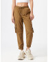 Urban Classics Pantaloni cu buzunare maro caramel - Pled.ro