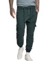 Urban Classics Pantaloni cu buzunare verde închis - Pled.ro