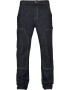 Urban Classics Pantaloni eleganți negru denim - Pled.ro