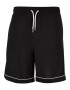 Urban Classics Pantaloni negru / alb - Pled.ro