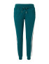 Urban Classics Pantaloni verde smarald / negru / alb - Pled.ro