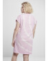 Urban Classics Rochie roz / alb - Pled.ro