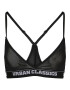 Urban Classics Sutien negru / alb - Pled.ro