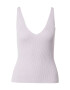 Urban Classics Top brodat mov pastel - Pled.ro