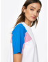 Urban Classics Tricou albastru / roz / alb - Pled.ro