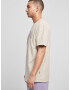 Urban Classics Tricou 'Baseball' bej / lila - Pled.ro