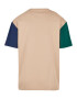 Urban Classics Tricou bej / albastru / verde - Pled.ro