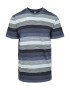 Urban Classics Tricou bleumarin / albastru porumbel / alb - Pled.ro