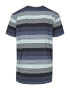 Urban Classics Tricou bleumarin / albastru porumbel / alb - Pled.ro