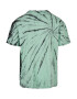 Urban Classics Tricou 'Boxy Tye Dye' gri / verde mentă / negru - Pled.ro