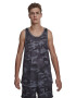 Urban Classics Tricou 'Camo Mesh' gri / gri închis / negru - Pled.ro