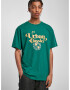 Urban Classics Tricou galben deschis / verde smarald / alb - Pled.ro